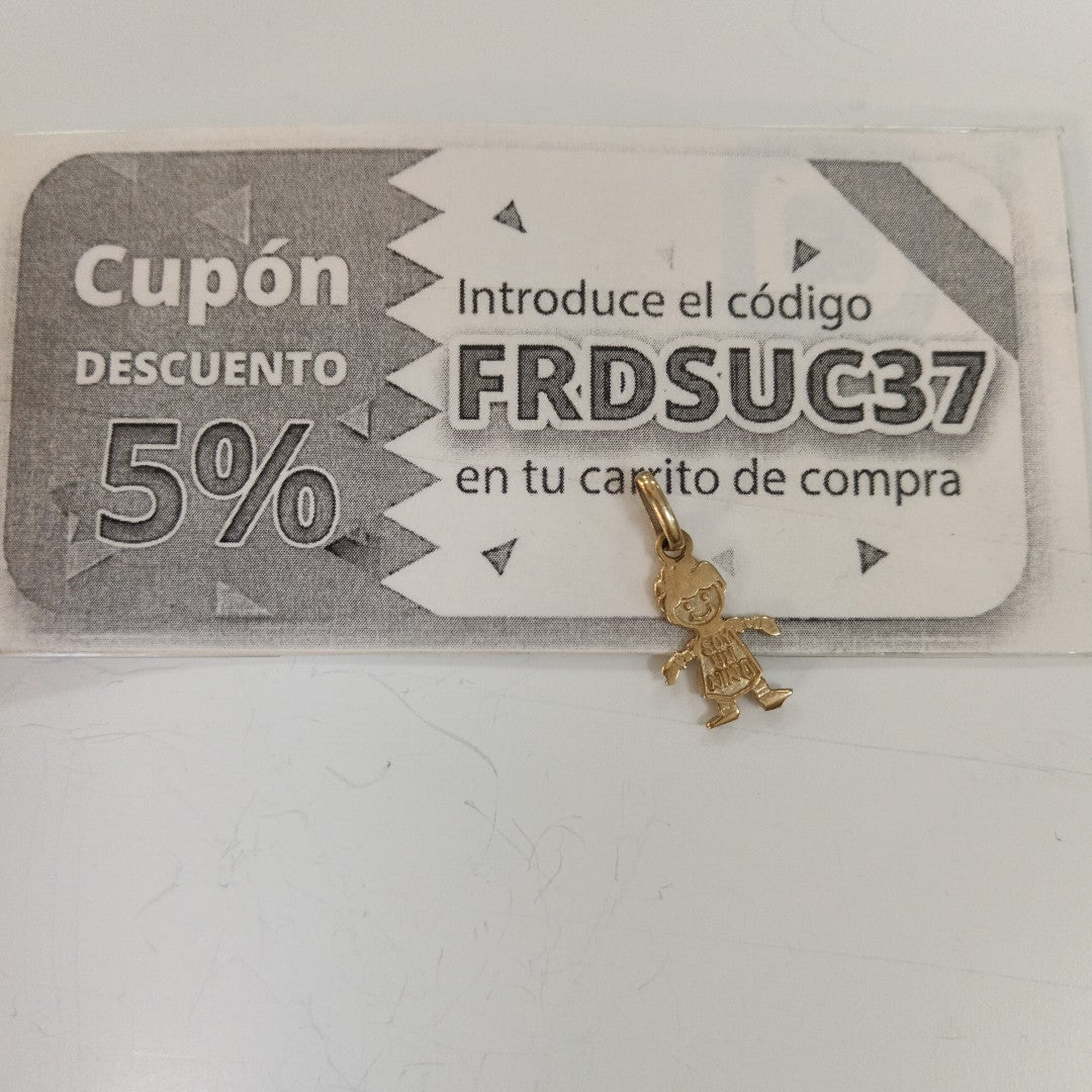 DIJE ORO 10 K 1,20 GRMS (SEMINUEVO)