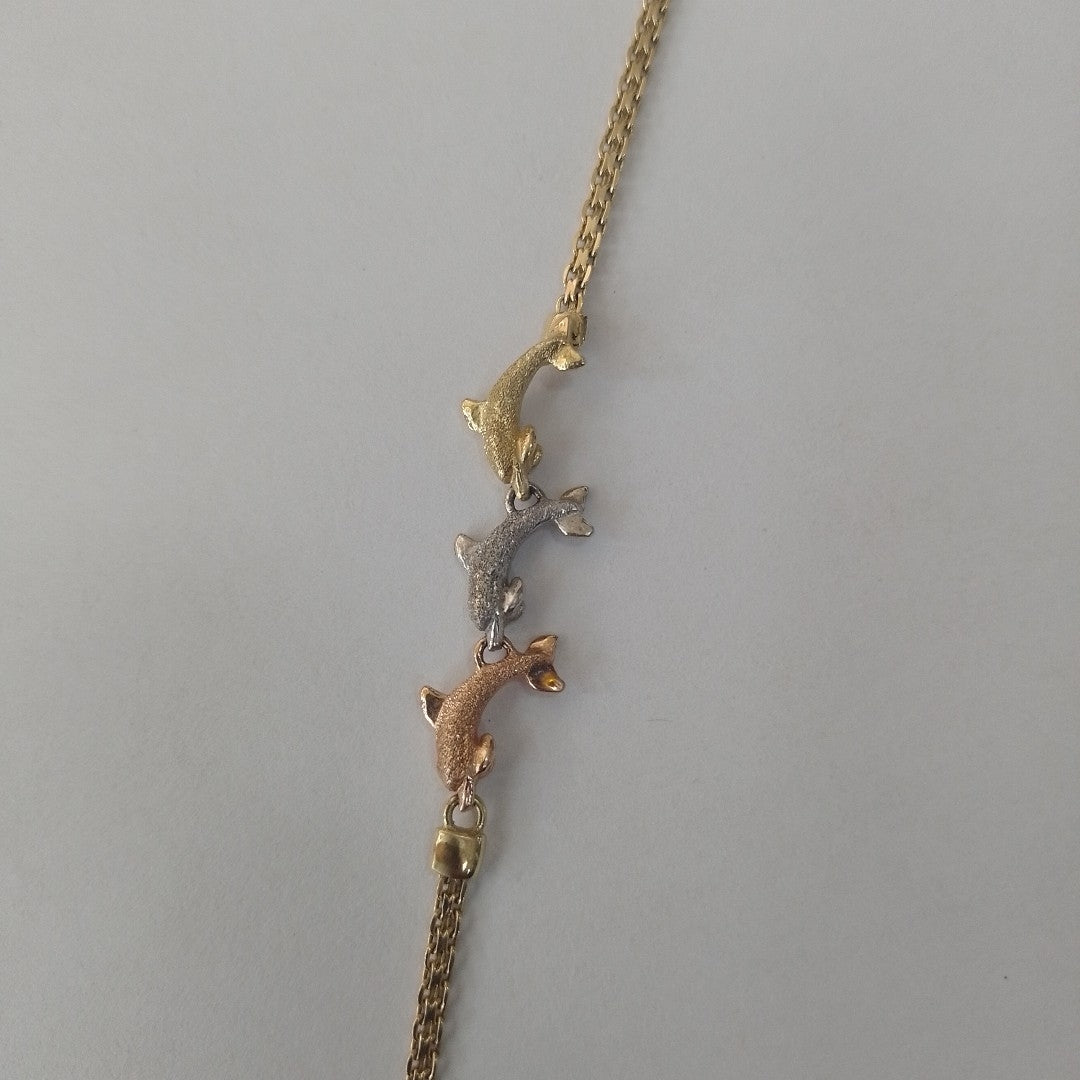 PULSERA ORO 14 K 3.8 GRMS (SEMINUEVO)