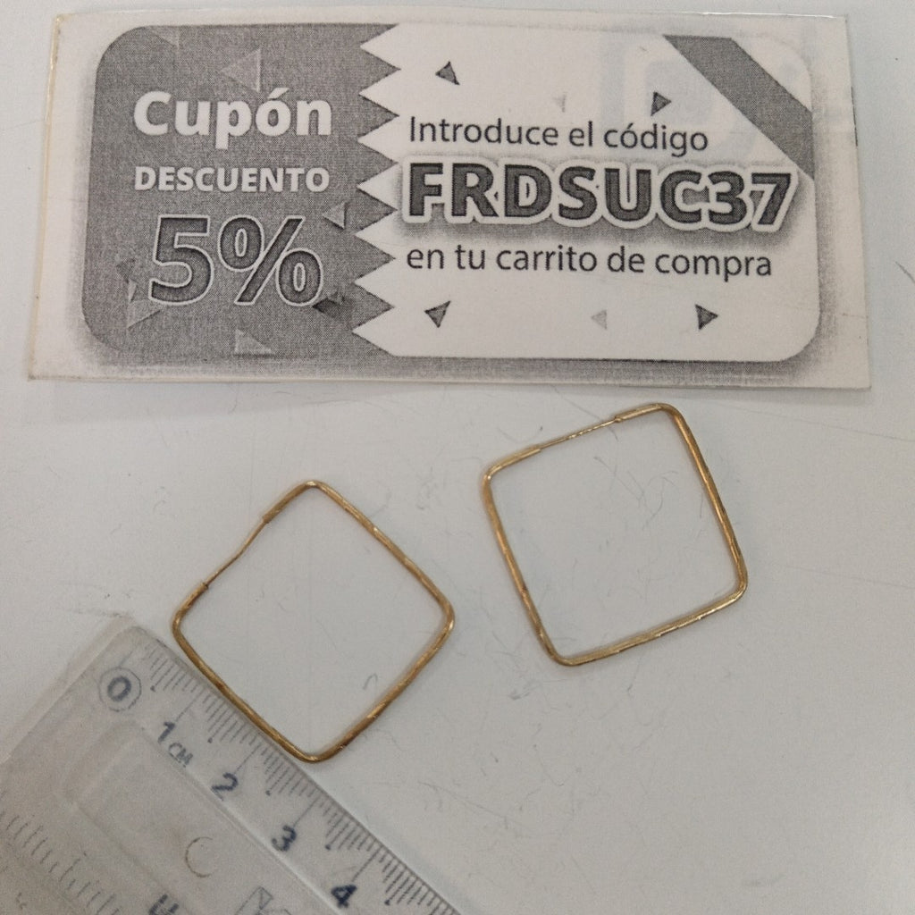 ARRACADAS PAR ORO 10 K 1,20 GRMS (SEMINUEVO)