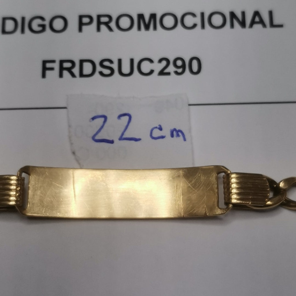 ESCLAVA ORO 18 K 10.9 GRMS (SEMINUEVO)