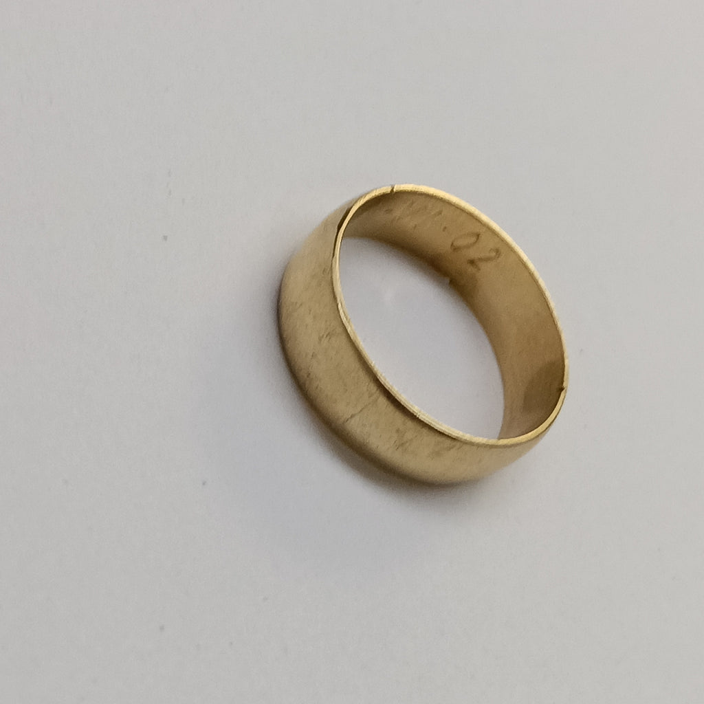 ARGOLLA ORO 14 K 3.9 GRMS (SEMINUEVO)