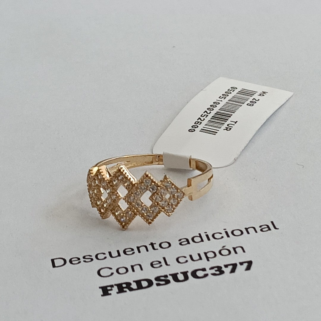 ANILLOS DAMA ORO 14K 1.6 (NUEVO)