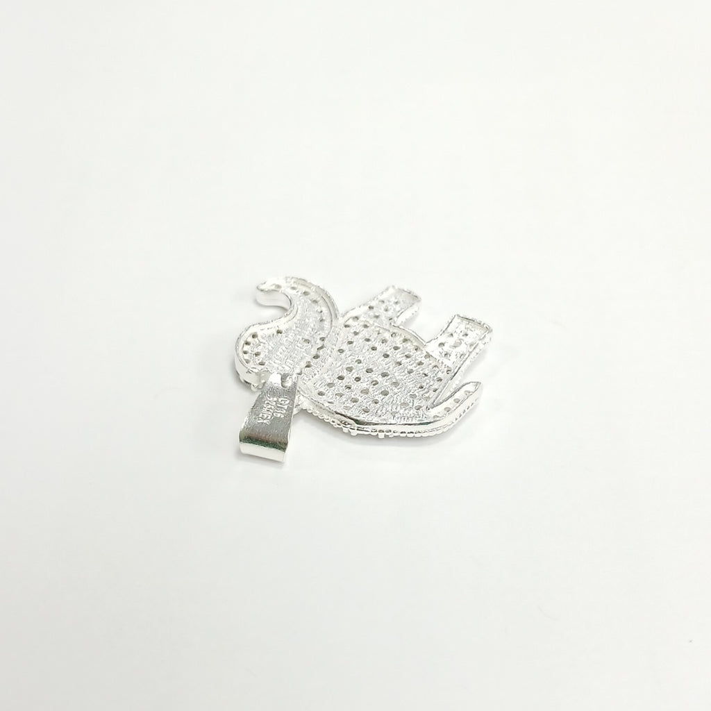 DIJE ELEFANTE C/CIRCONIAS PLATA .925 5.4 GR (NUEVO)