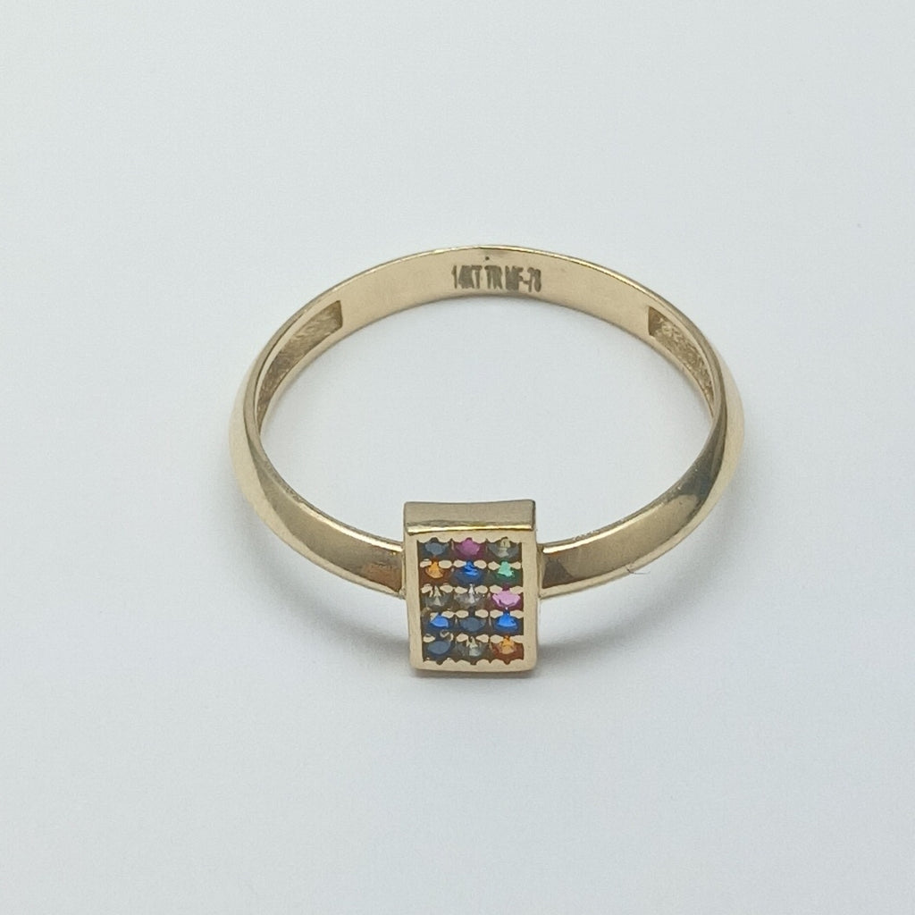 ANILLITO ORO 14 K 1.6 GRMS (SEMINUEVO)
