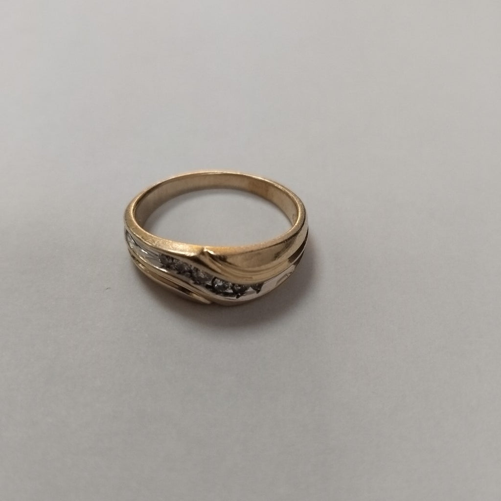 ANILLITO ORO COMBINADO 14 K 6,50 GRMS (SEMINUEVO)