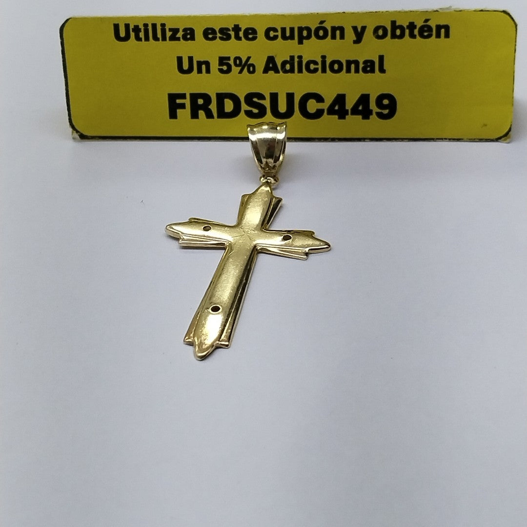 CRUZ, DIJE ORO 14 K 2.2 GRMS (SEMINUEVO)