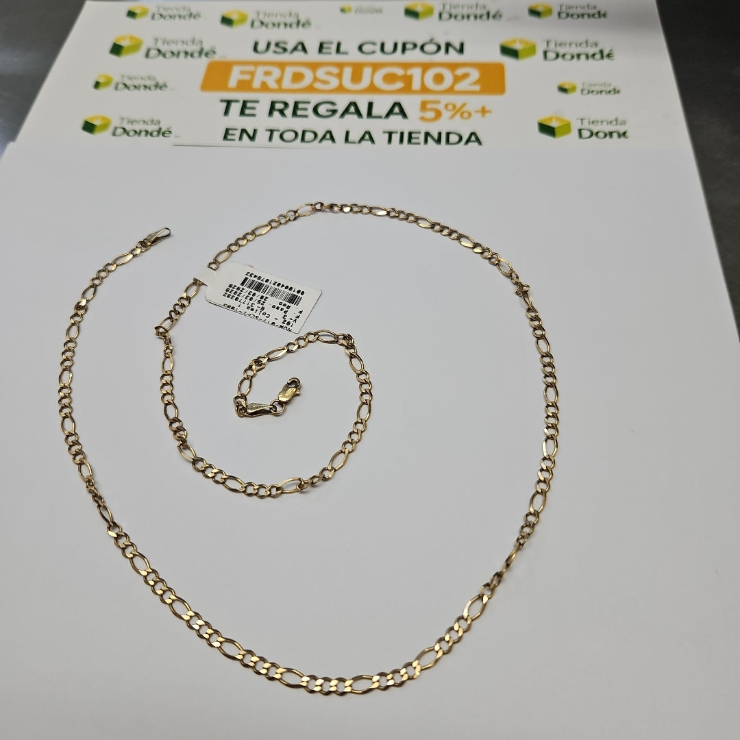 CADENA ORO 10 K 7.1 GRMS (SEMINUEVO)