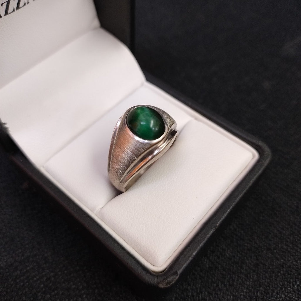 ANILLO ORO BLANCO 10 K 7.3 GRMS (SEMINUEVO)