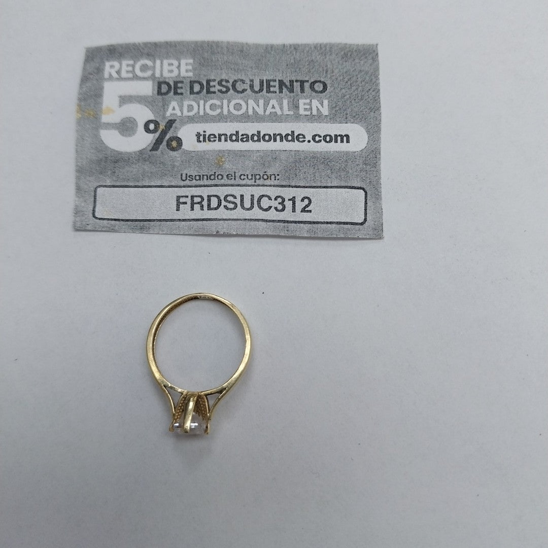 SOLITARIO ORO 14 K 1.8 GRMS (SEMINUEVO)