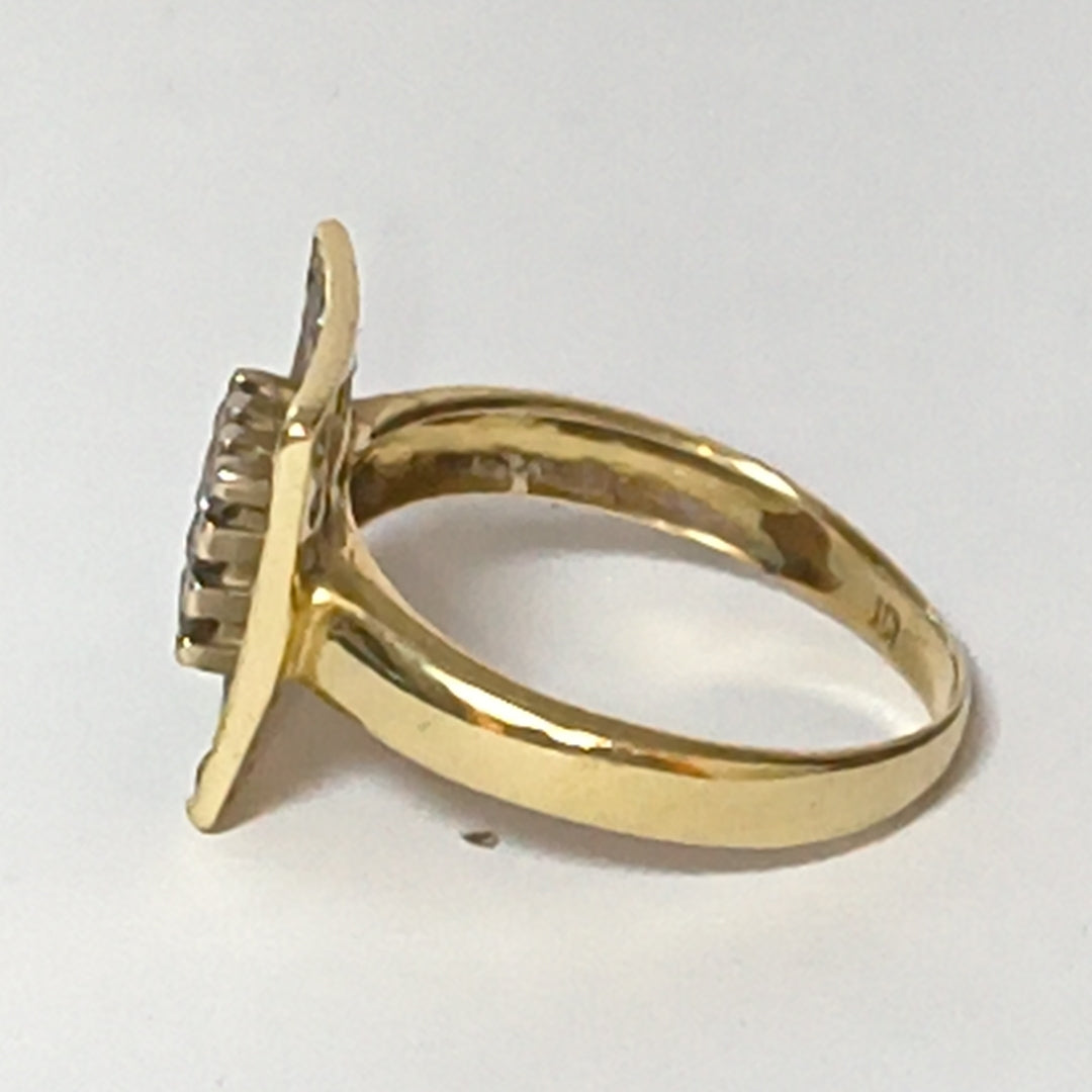 ANILLO ORO 14 K 4,40 GRMS (SEMINUEVO)