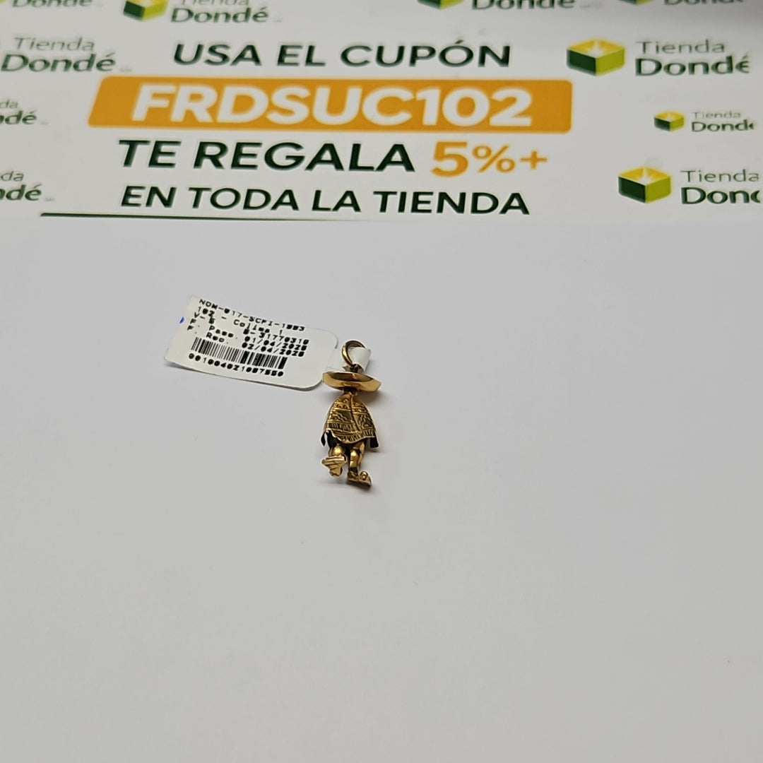 DIJE ORO 14 K 2.3 GRMS (SEMINUEVO)