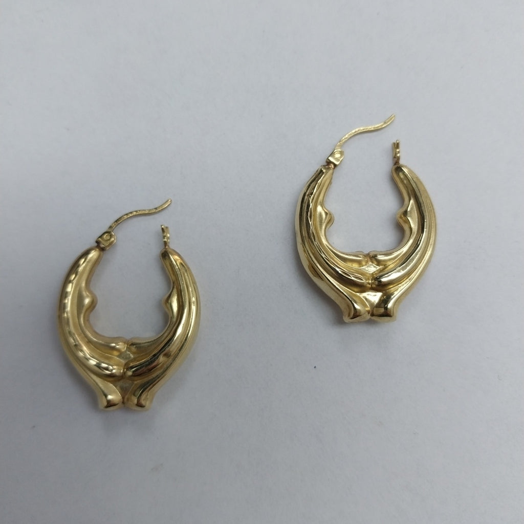 ARRACADAS PAR ORO 10 K 3.1 GRMS (SEMINUEVO)