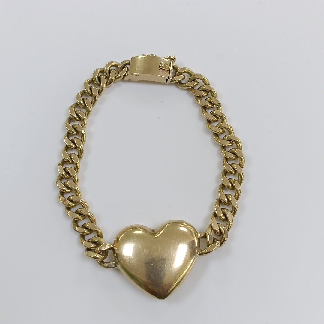 DIJE, PULSERA ORO 14 K 30 GRMS (SEMINUEVO)