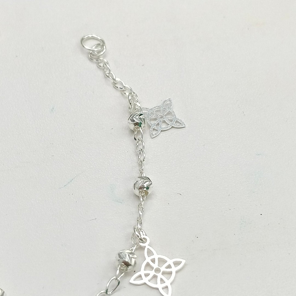 PULSERA TEJIDO ESPECIAL PLATA .925 18 CM 3.2 GR (NUEVO)