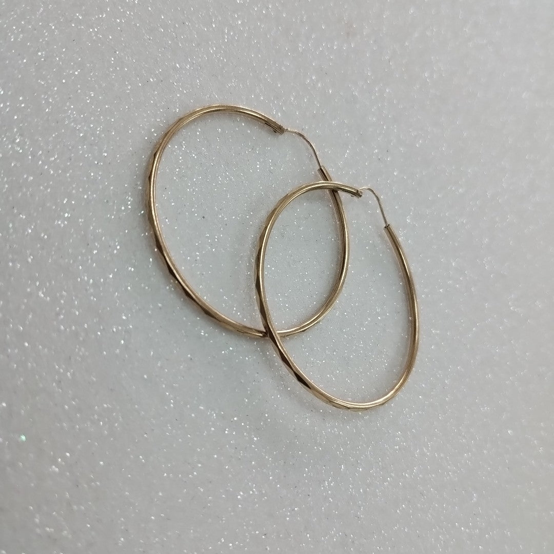 ARRACADAS PAR ORO 14 K 2.7 GRMS (SEMINUEVO)