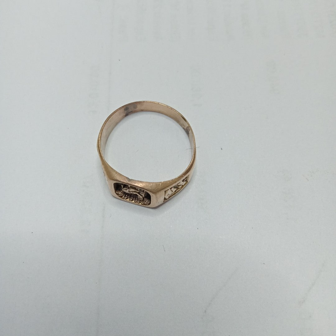 ANILLO DE GRADUACIÓN ORO 8 K 2,50 GRMS (SEMINUEVO)