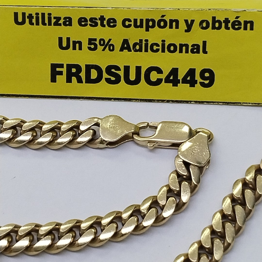 CADENA ORO 14 K 77.5 GRMS (SEMINUEVO)