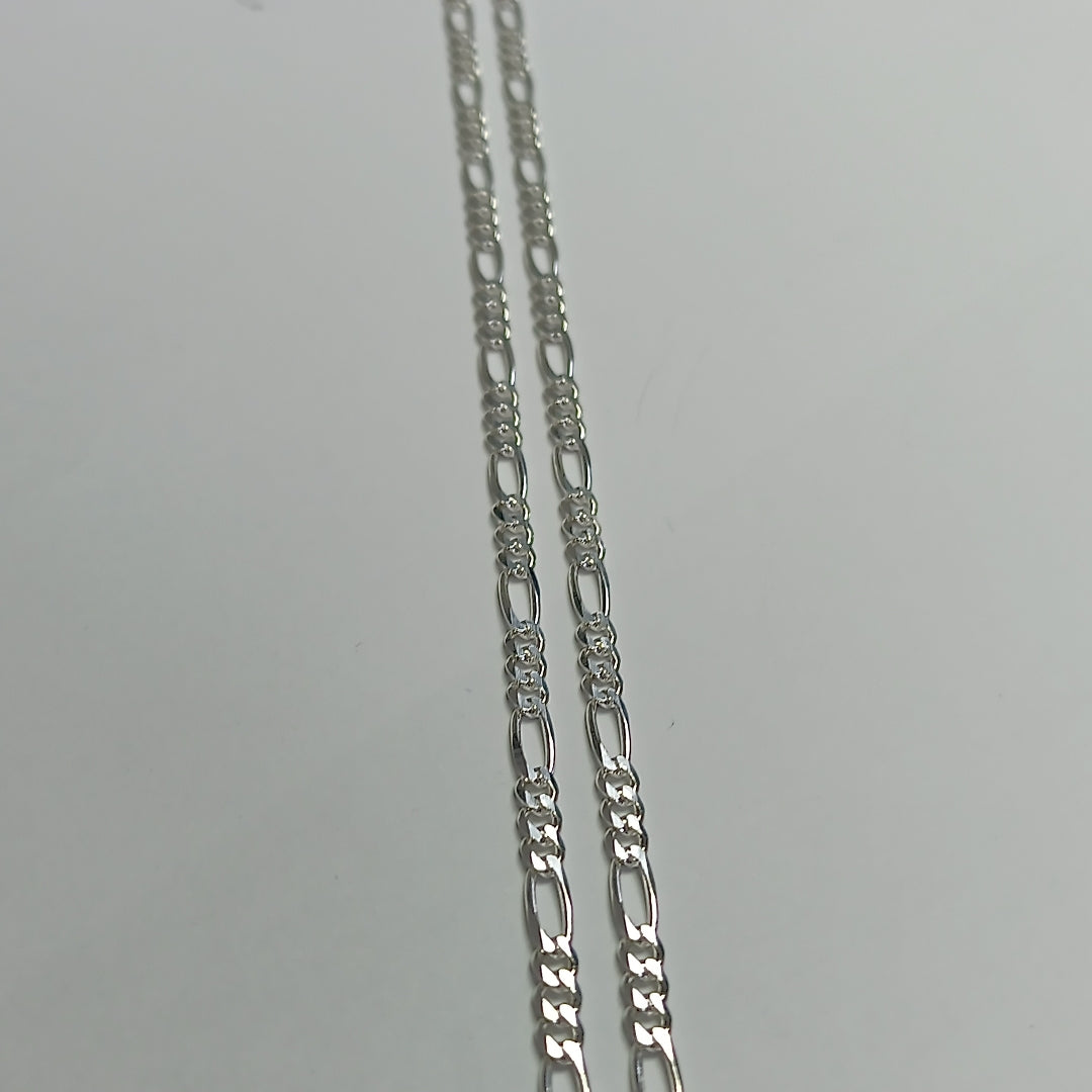 CADENA TEJIDO 3X1 PLATA .925 55 CM 7.5 GR (NUEVO)