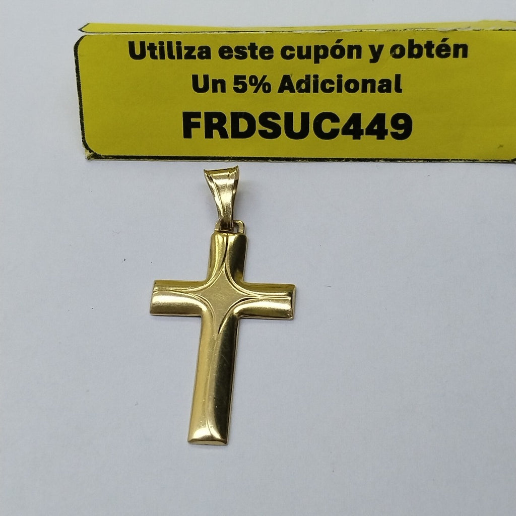 CRUZ, DIJE ORO 18 K 3.3 GRMS (SEMINUEVO)