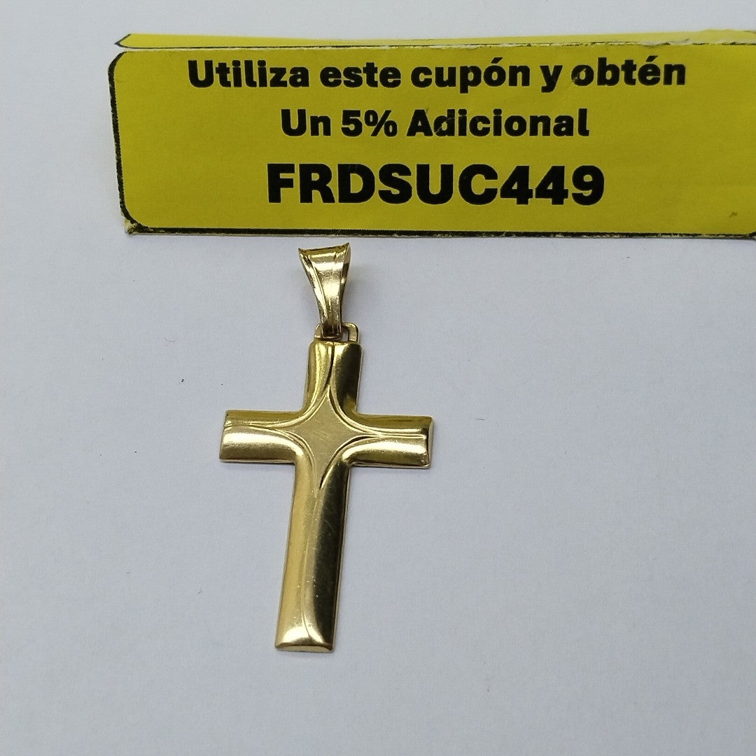 CRUZ, DIJE ORO 18 K 3.3 GRMS (SEMINUEVO)