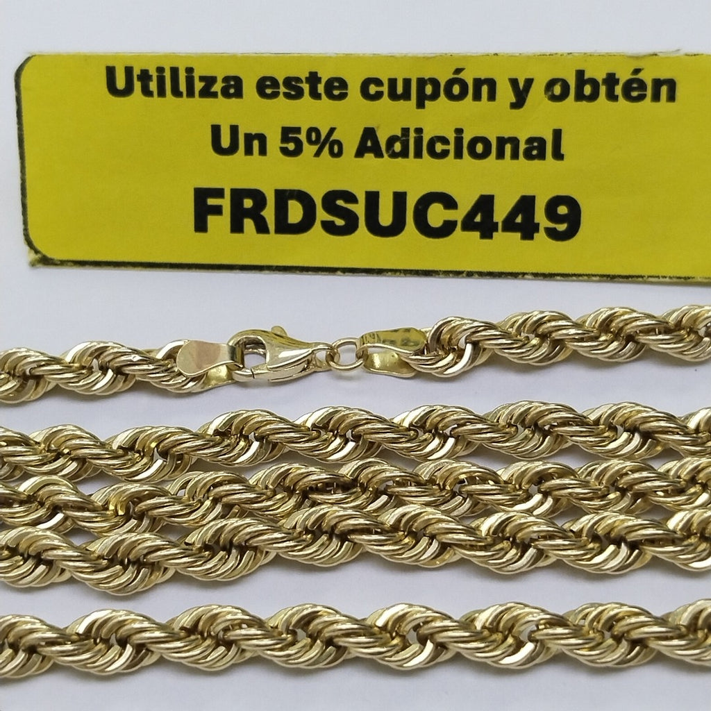 CADENA ORO 14 K 12.8 GRMS (SEMINUEVO)