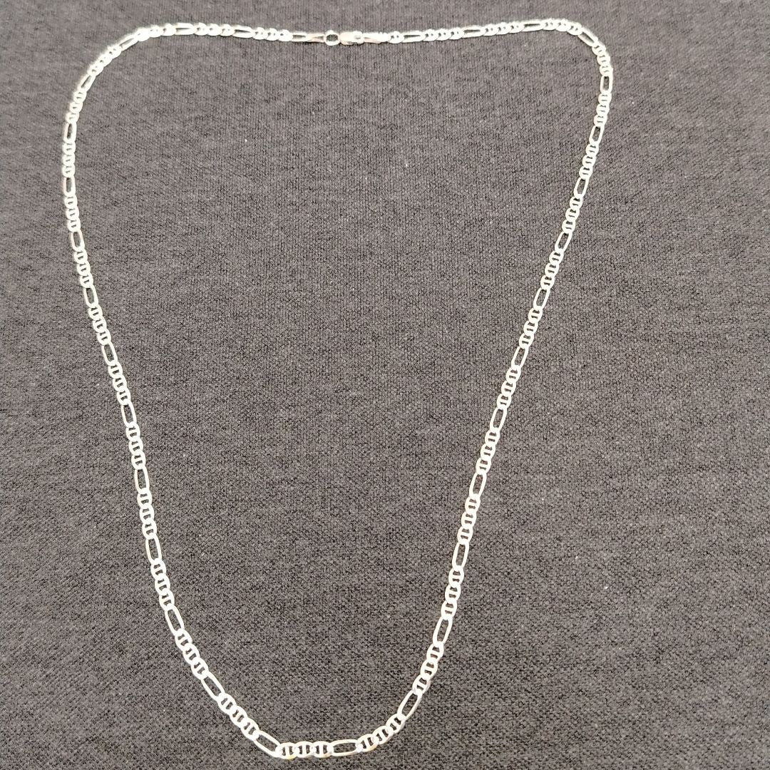 CADENA TEJIDO 3X1 PLATA .925 60 CM 8.3 GR (NUEVO)