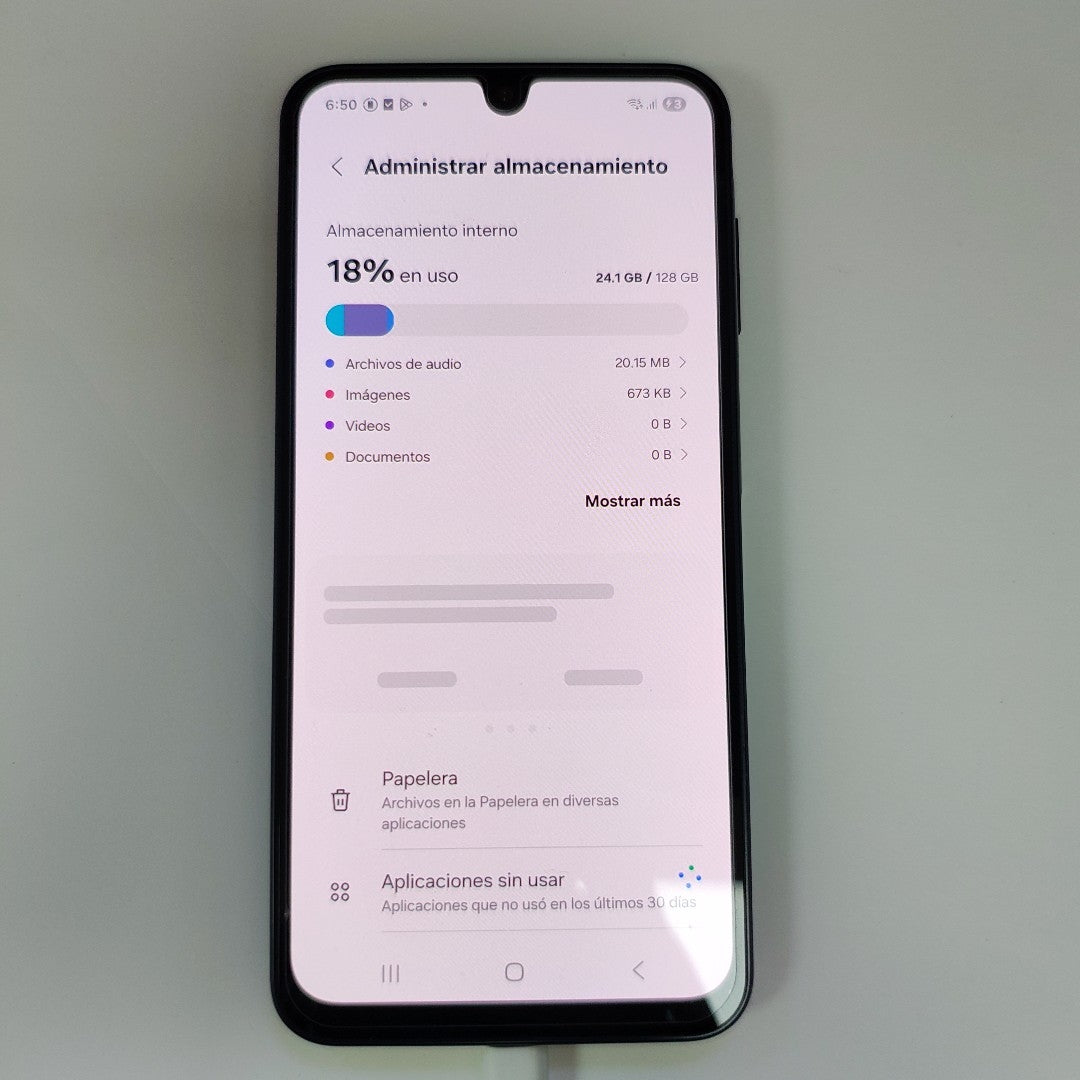 CELULAR SAMSUNG GALAXY A16 SM-A165M (2024) 128 GB 4 GB RAM (SEMINUEVO)