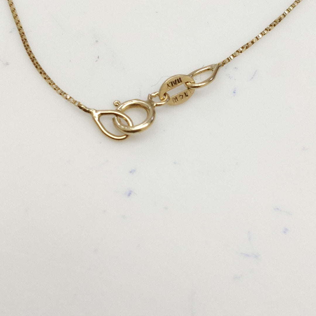 CADENA ORO 14 K 0.9 GRMS (SEMINUEVO)