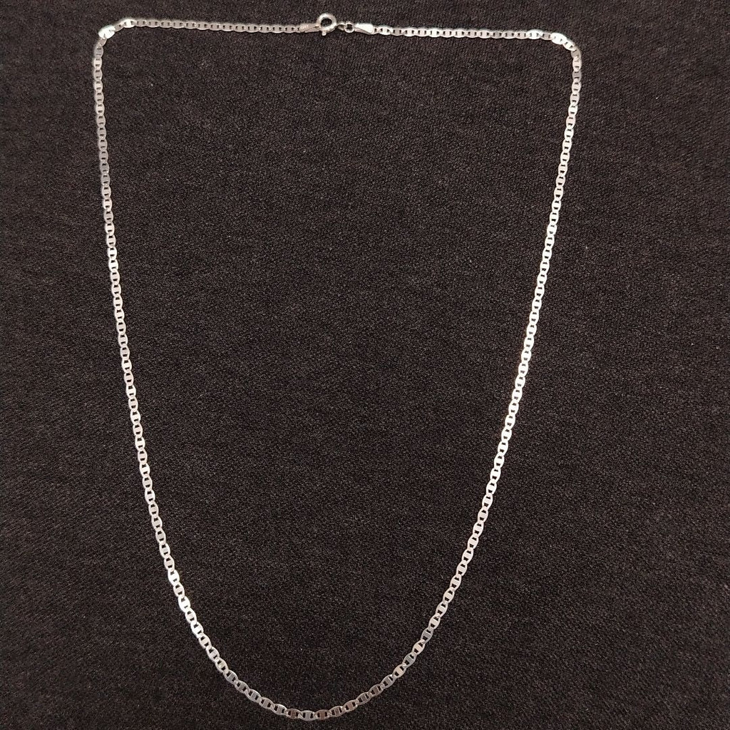 CADENA TEJIDO ESPEJO PLATA .925 55 CM 3.7 GR (NUEVO)