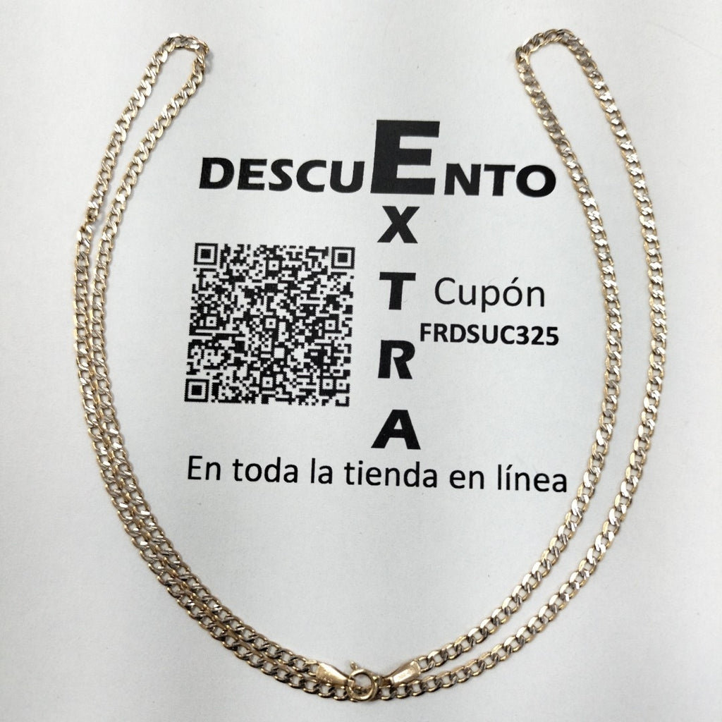 CADENA ORO 14 K 4.6 GRMS (SEMINUEVO)
