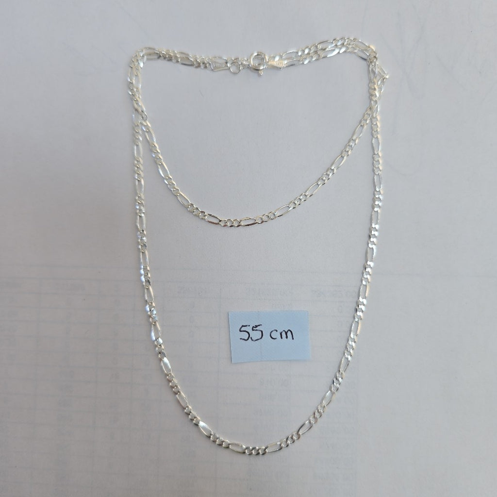 CADENA TEJIDO 3X1 PLATA .925 55 CM 4 GR (NUEVO)
