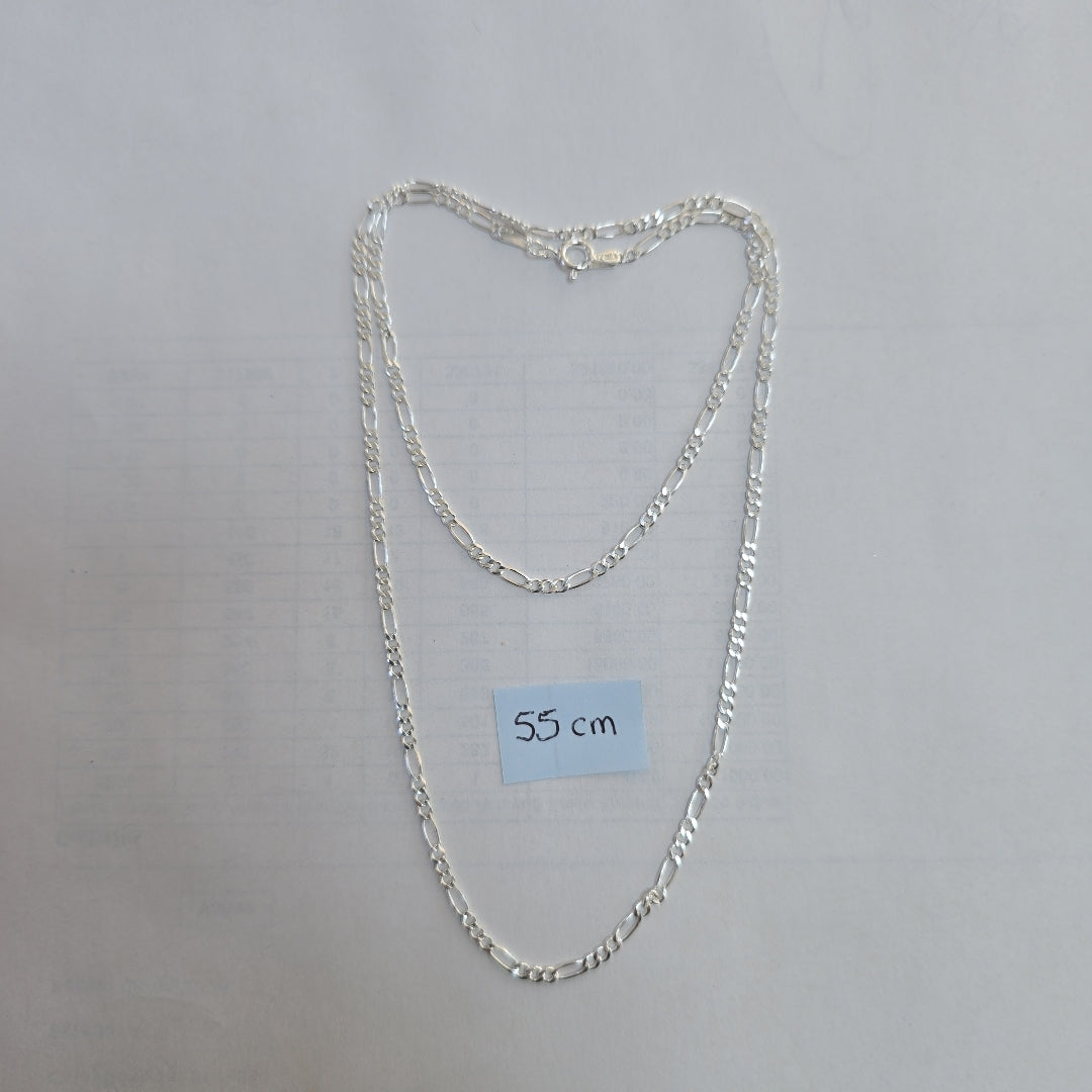CADENA TEJIDO 3X1 PLATA .925 55 CM 4.7 GR (NUEVO)