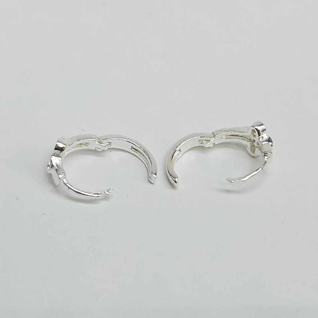 ARRACADAS C/CIRCONIAS PLATA .925 1.9 GR (NUEVO)