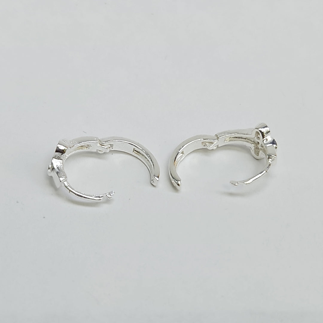 ARRACADAS C/CIRCONIAS PLATA .925 1.9 GR (NUEVO)