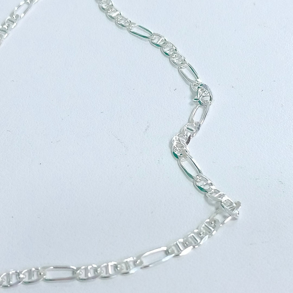CADENA TEJIDO 3X1 PLATA .925 60 CM 8.4 GR (NUEVO)