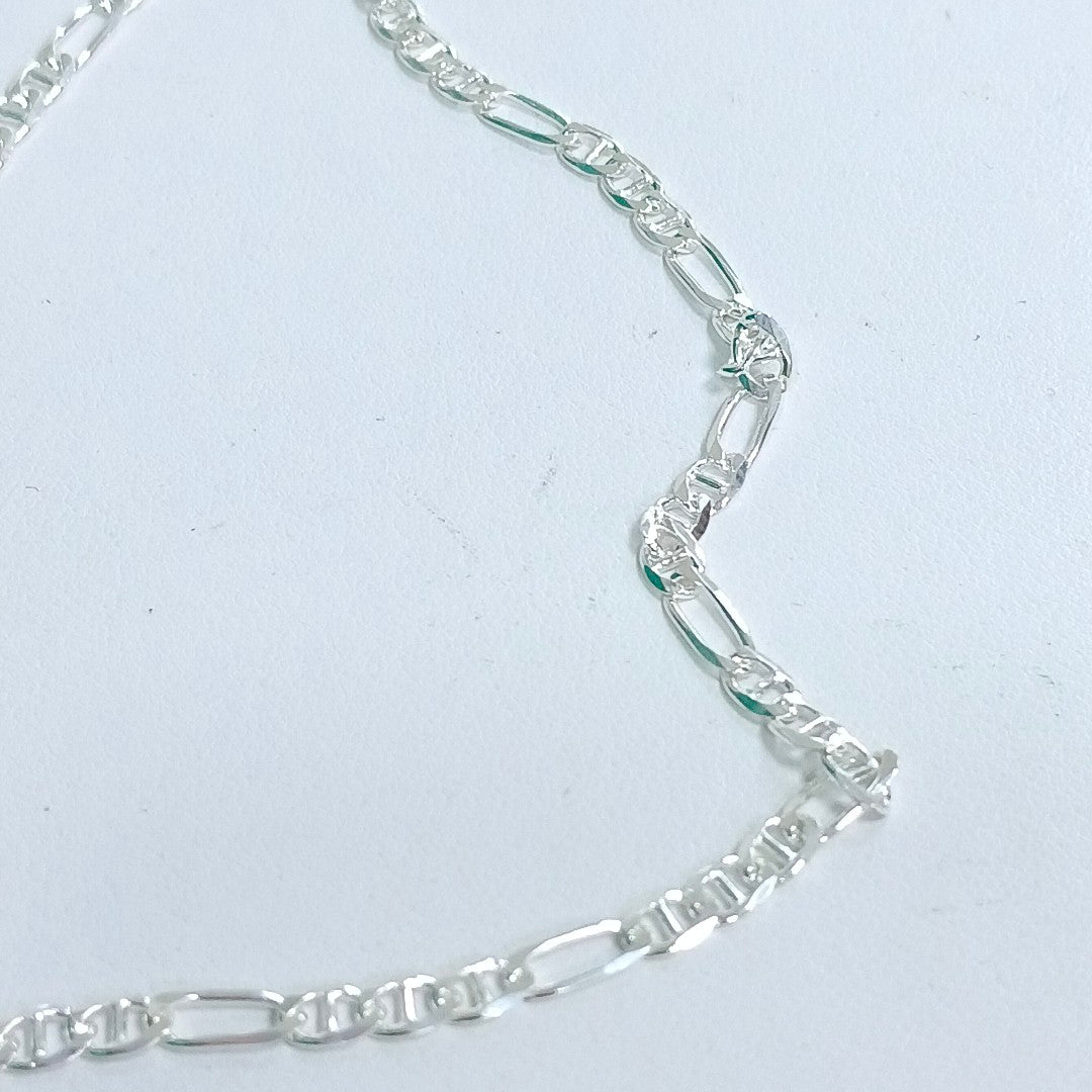 CADENA TEJIDO 3X1 PLATA .925 60 CM 8.4 GR (NUEVO)