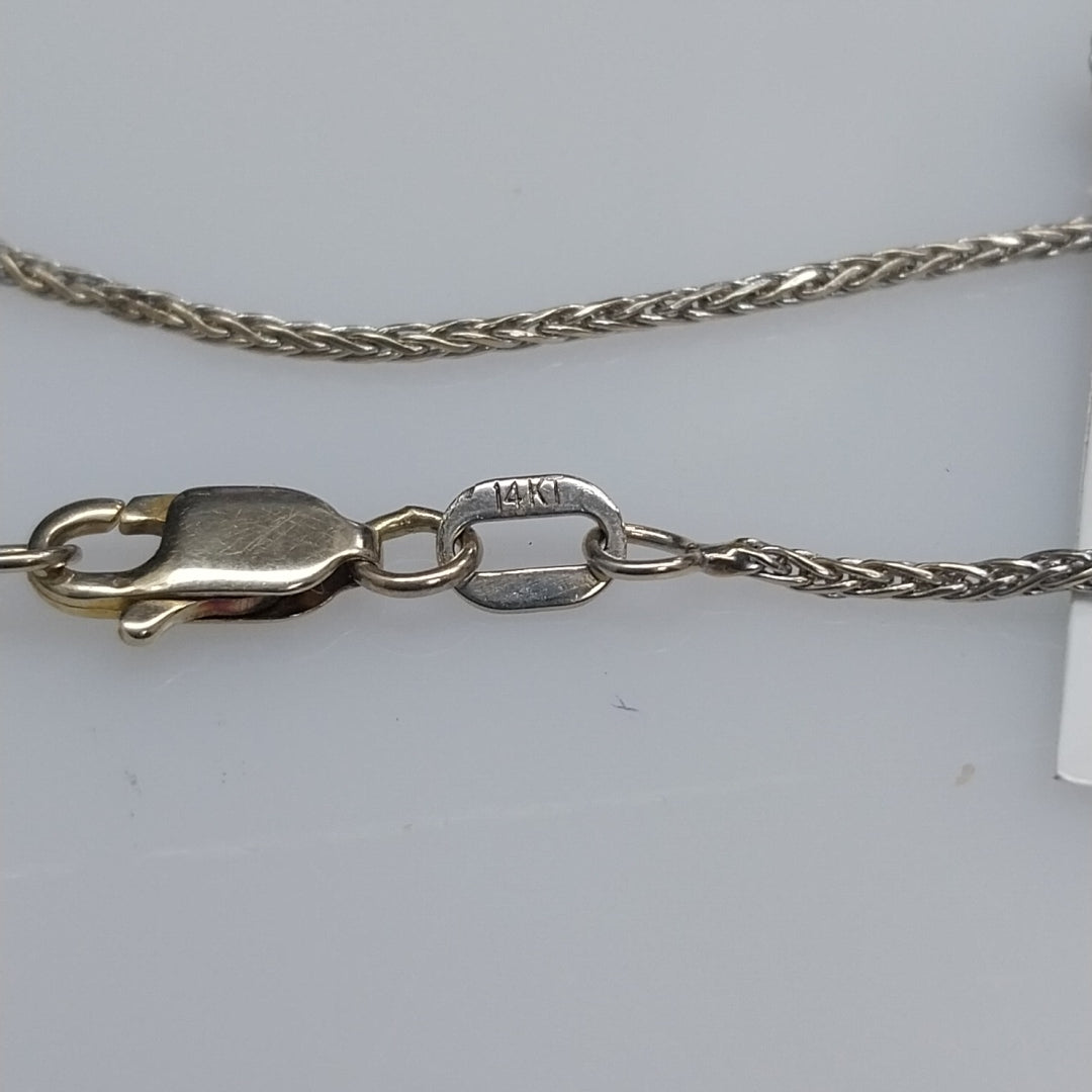 CADENA ORO BLANCO 14 K 3,20 GRMS (SEMINUEVO)