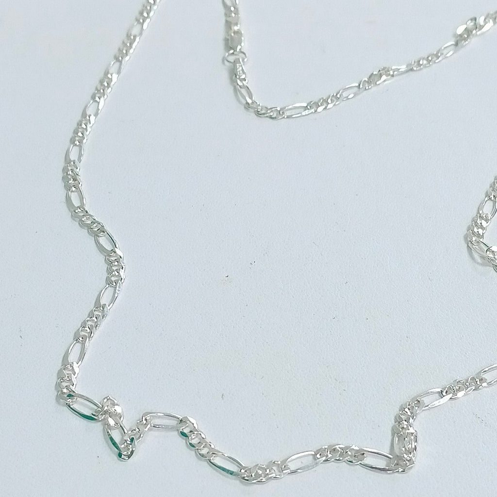 CADENA TEJIDO 3X1 PLATA .925 55 CM 7.3 GR (NUEVO)