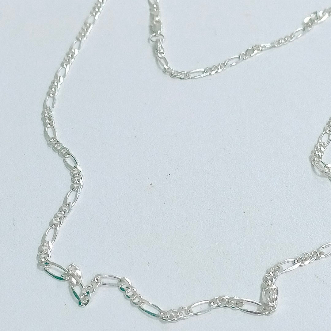CADENA TEJIDO 3X1 PLATA .925 55 CM 7.3 GR (NUEVO)