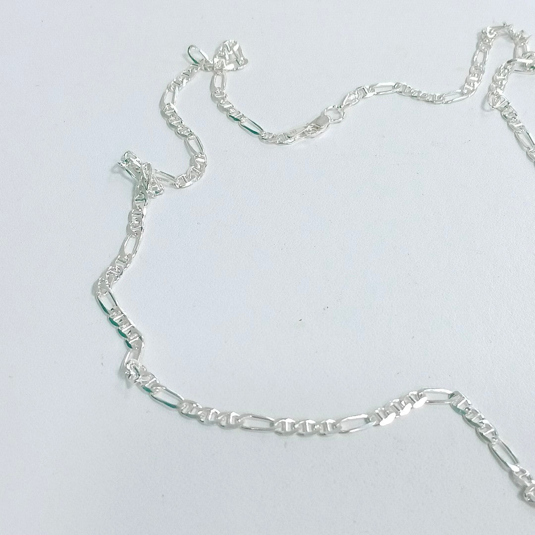 CADENA TEJIDO 3X1 PLATA .925 60 CM 8.1 GR (NUEVO)