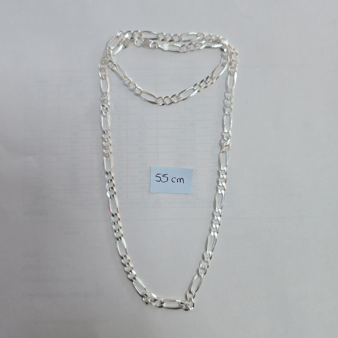 CADENA TEJIDO 3X1 PLATA .925 55 CM 16.1 GR (NUEVO)