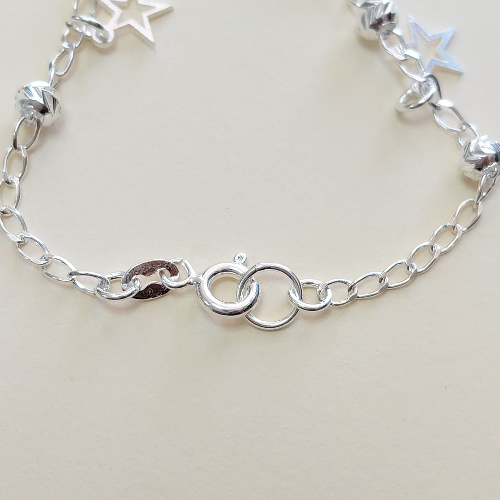 PULSERA TEJIDO ESPECIAL PLATA .925 18 CM 3.1 GR (NUEVO)