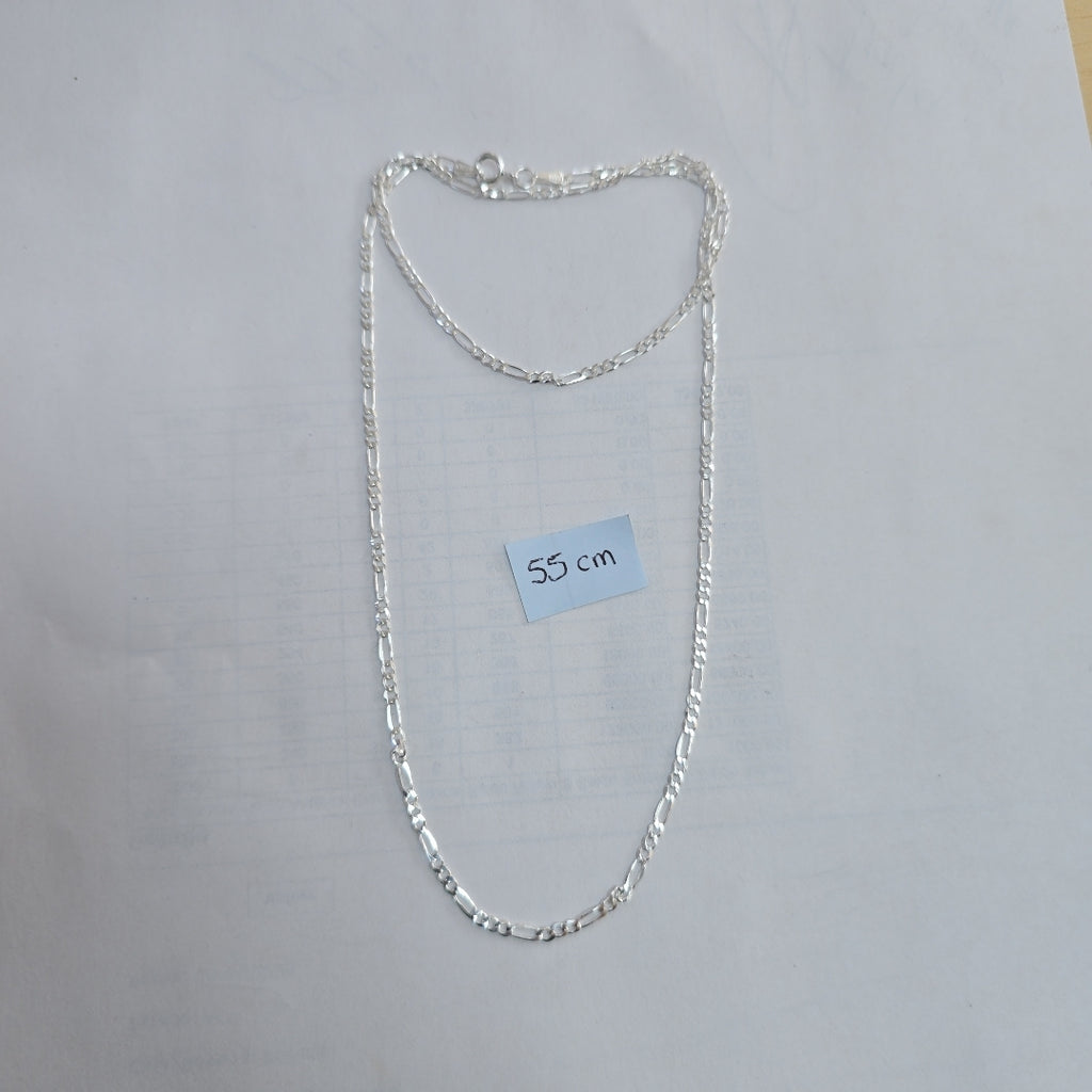 CADENA TEJIDO 3X1 PLATA .925 55 CM 4.2 GR (NUEVO)