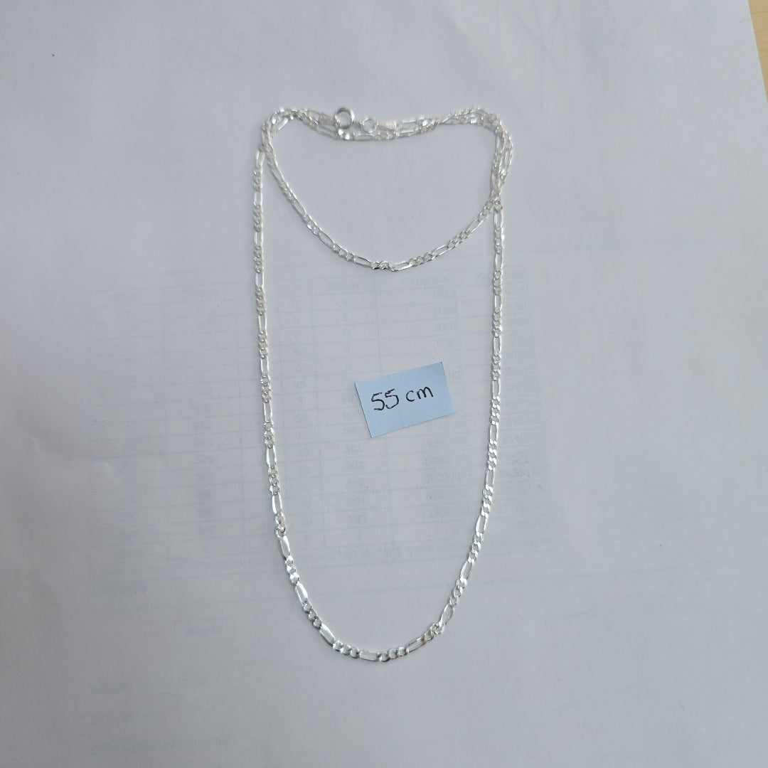CADENA TEJIDO 3X1 PLATA .925 55 CM 4.2 GR (NUEVO)