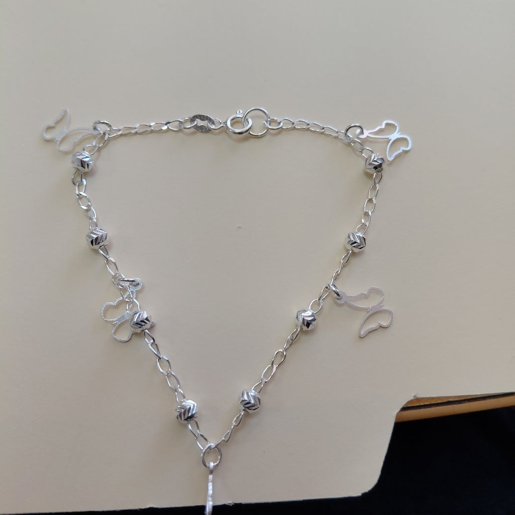PULSERA TEJIDO ESPECIAL PLATA .925 18 CM 2.8 GR (NUEVO)