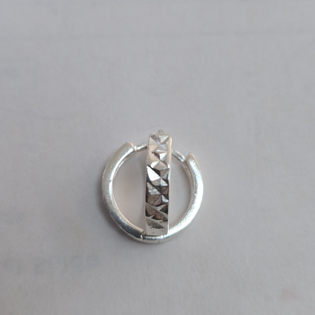 ARRACADAS LABRADAS PLATA .925 3.3 GR (NUEVO)