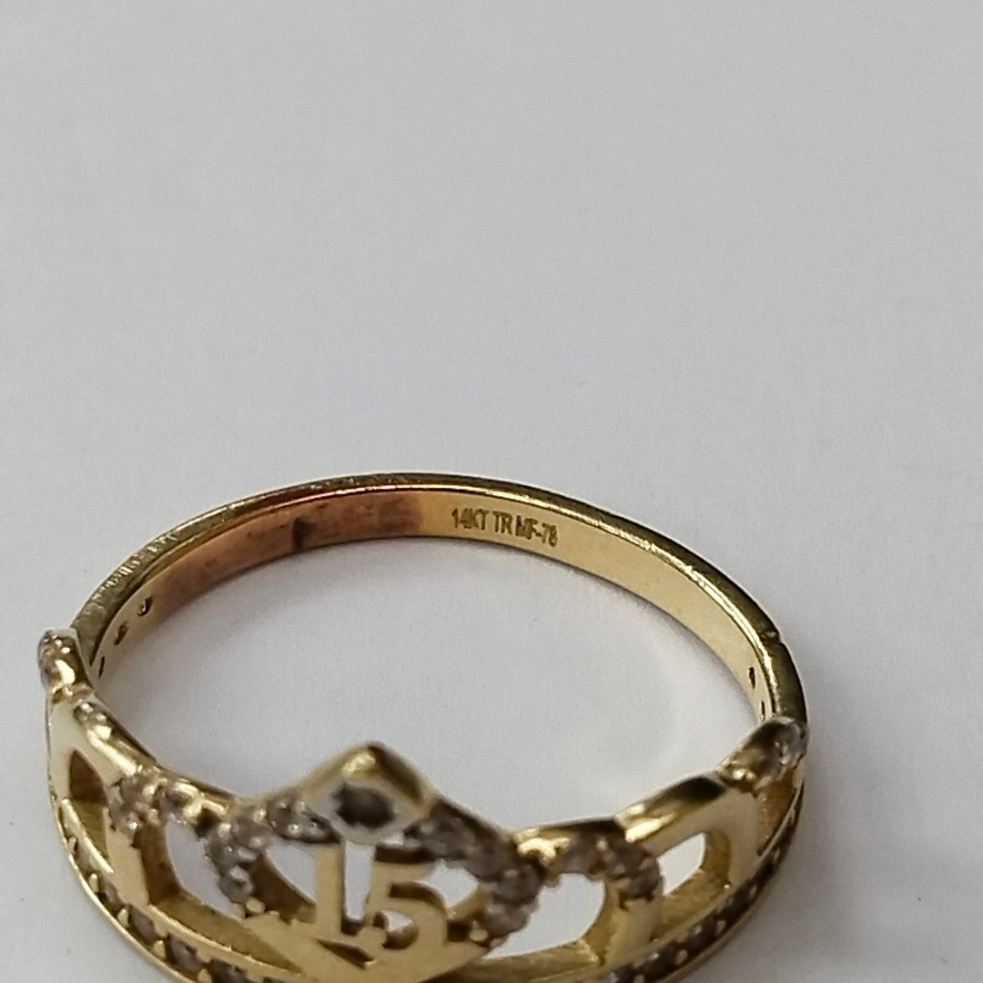ANILLITO ORO 14 K 2,00 GRMS (SEMINUEVO)