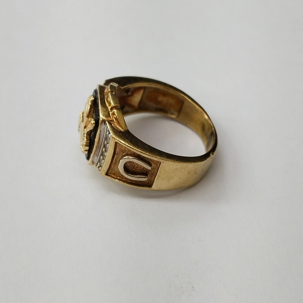 ANILLO ORO 10 K 6.2 GRMS (SEMINUEVO)