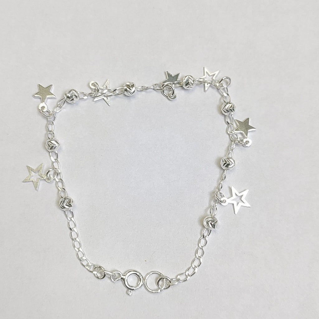 PULSERA TEJIDO ESPECIAL PLATA .925 18 CM 3.1 GR (NUEVO)