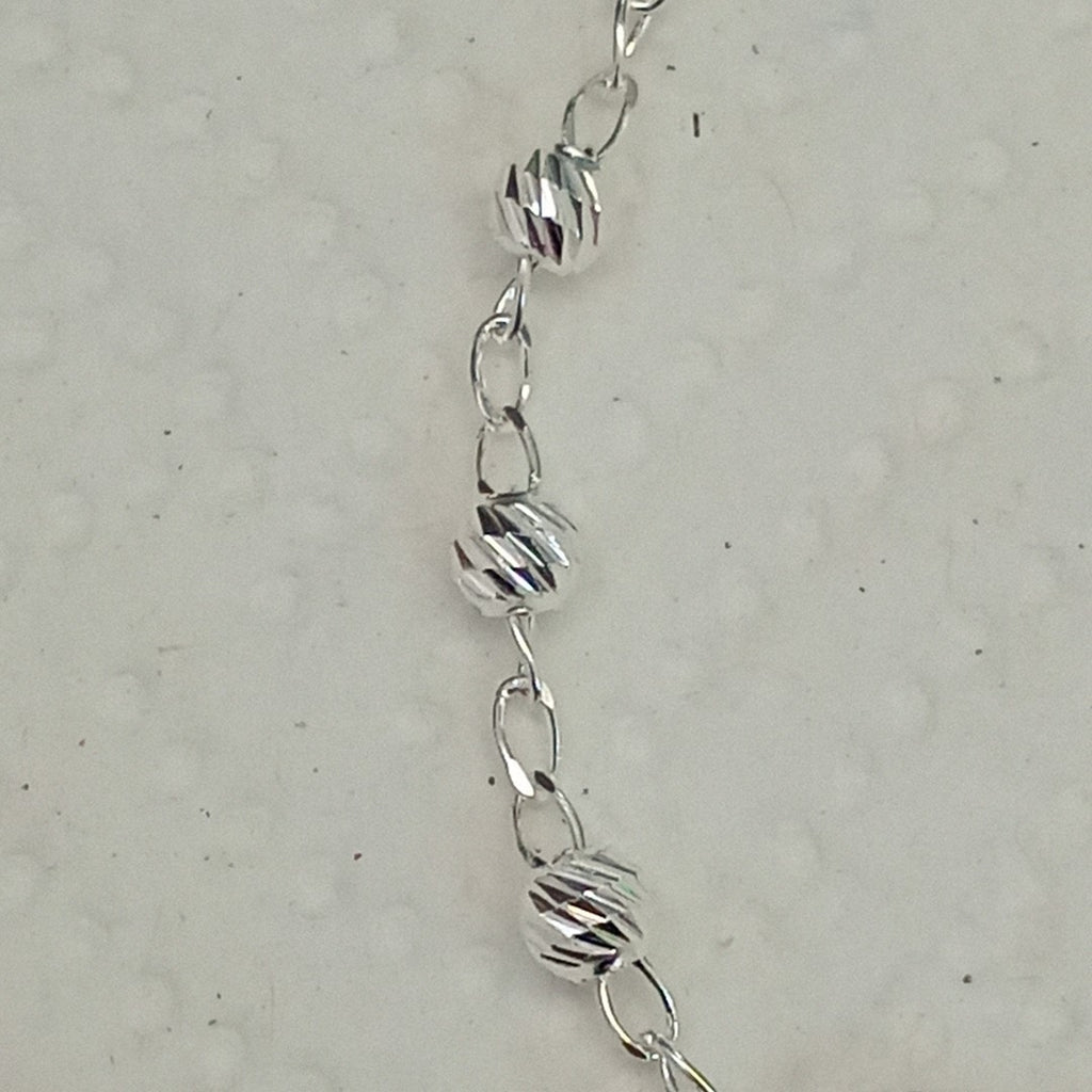 PULSERA TEJIDO TEJIDO ESPECIAL PLATA .925 18 CM 4.1 GR (NUEVO)